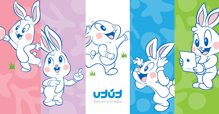 兔兔卡通形象设计