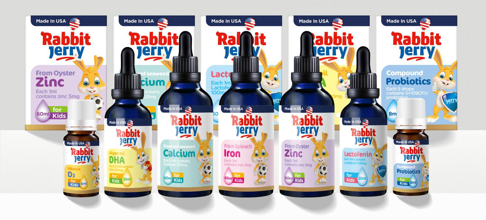 小兔jerry婴幼儿营养补充剂 年轻妈妈的心选择