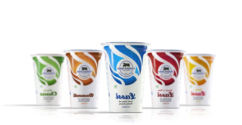 乳制品饮料包装设计和风味酸奶包装设计