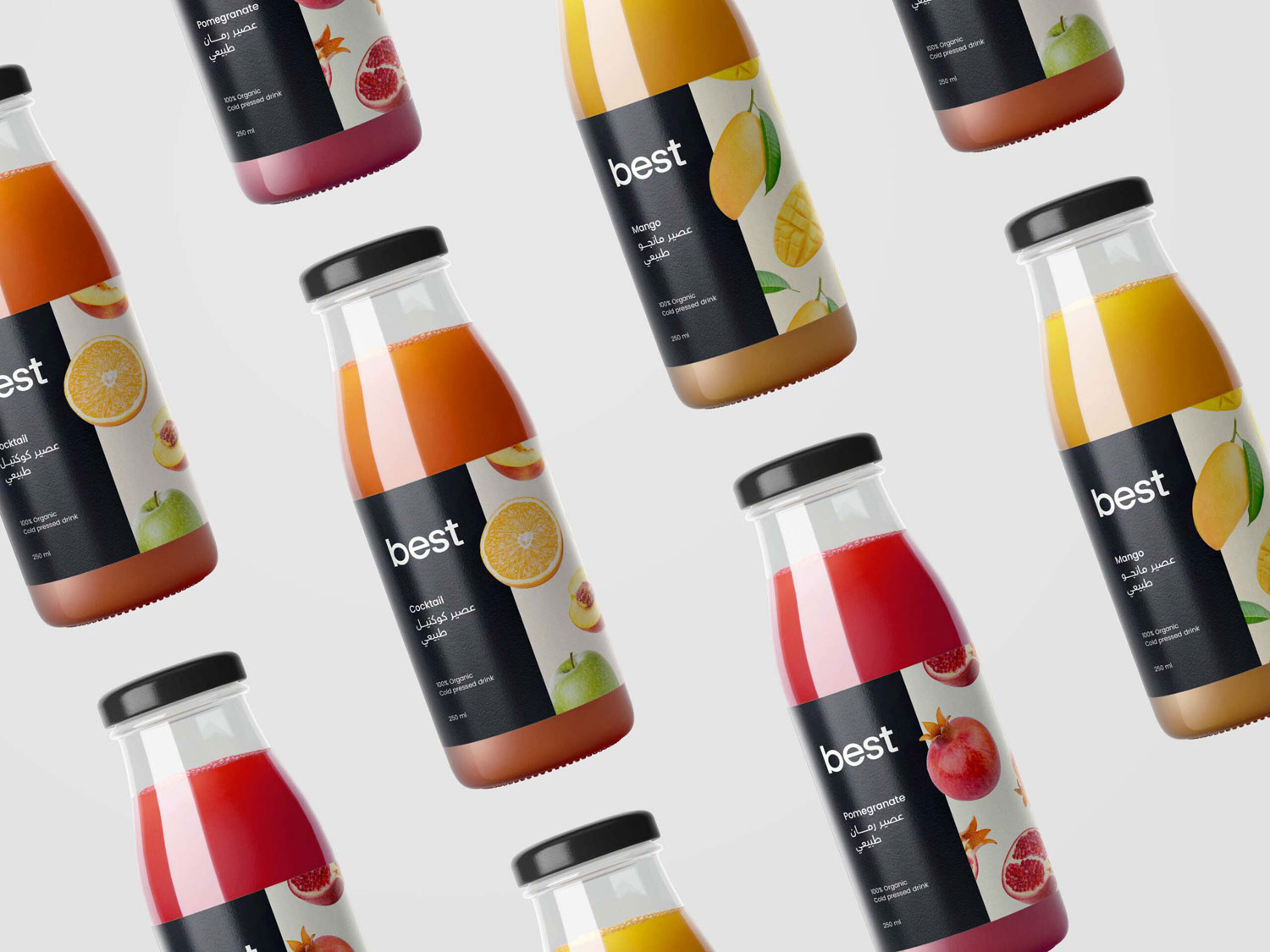 农产品包装设计 - 饮料水果果汁产品包装设计